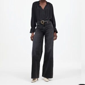 Superwide Leg Jeans in Kingswood Wash